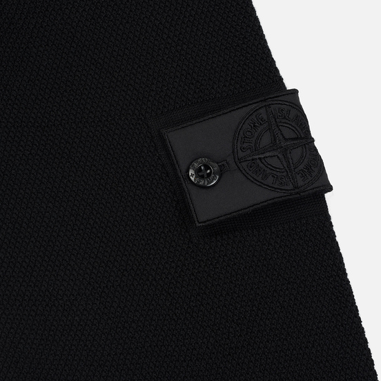 Мужской свитер Stone Island Shadow Project Chest Patch Pocket Black