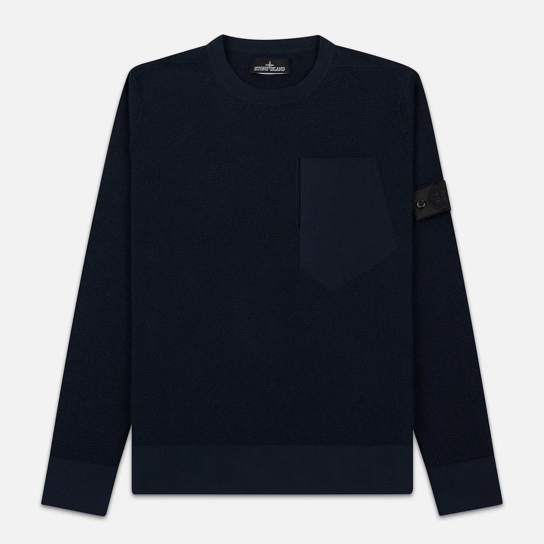 Stone Island Shadow Project Мужской свитер Chest Patch Pocket