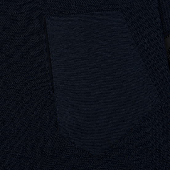 Мужской свитер Stone Island Shadow Project Chest Patch Pocket Navy