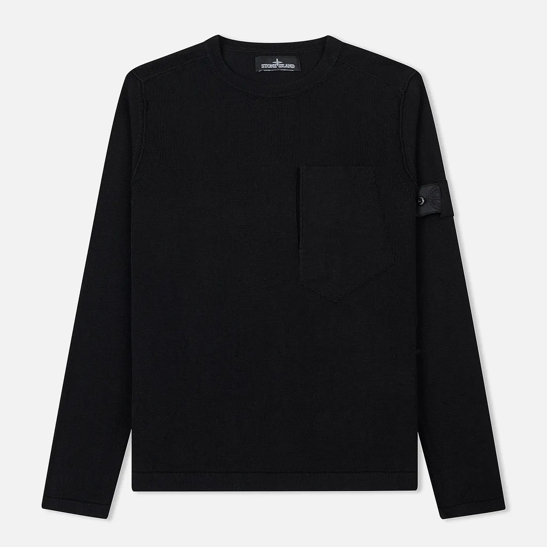 Stone Island Shadow Project Мужской свитер Pocket Constructed Side Entrance