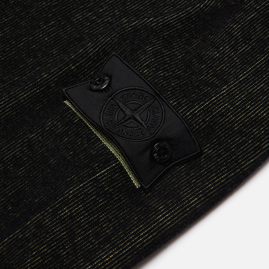 Мужской свитер Stone Island Shadow Project Two Colour Crew Neck Knit Black