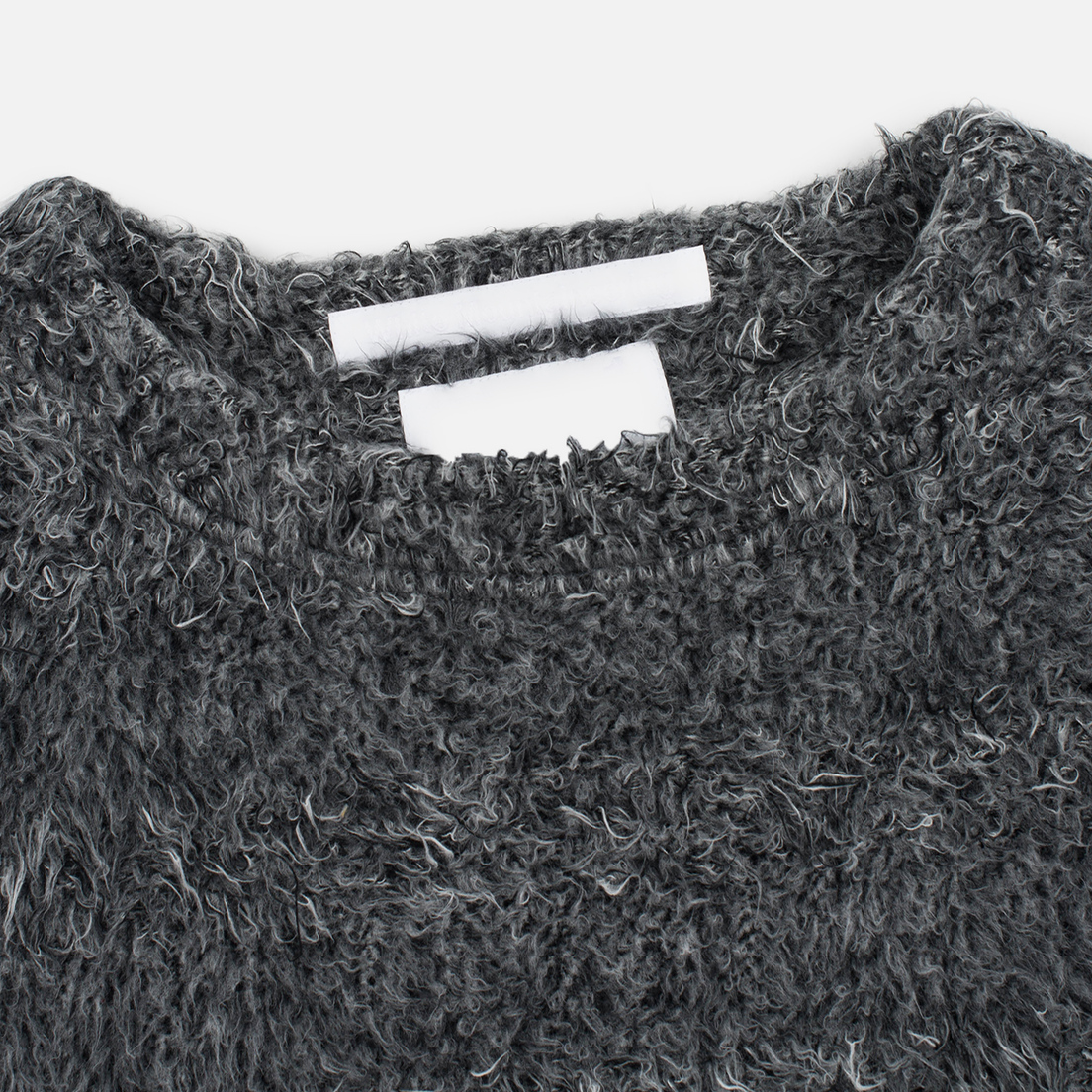 White Mountaineering Мужской свитер Shaggy Big Silhouette