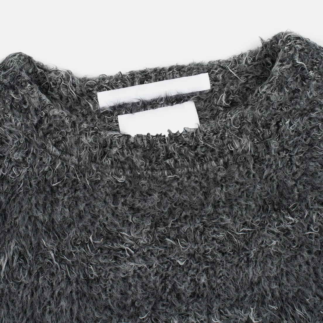White Mountaineering Мужской свитер Shaggy Big Silhouette