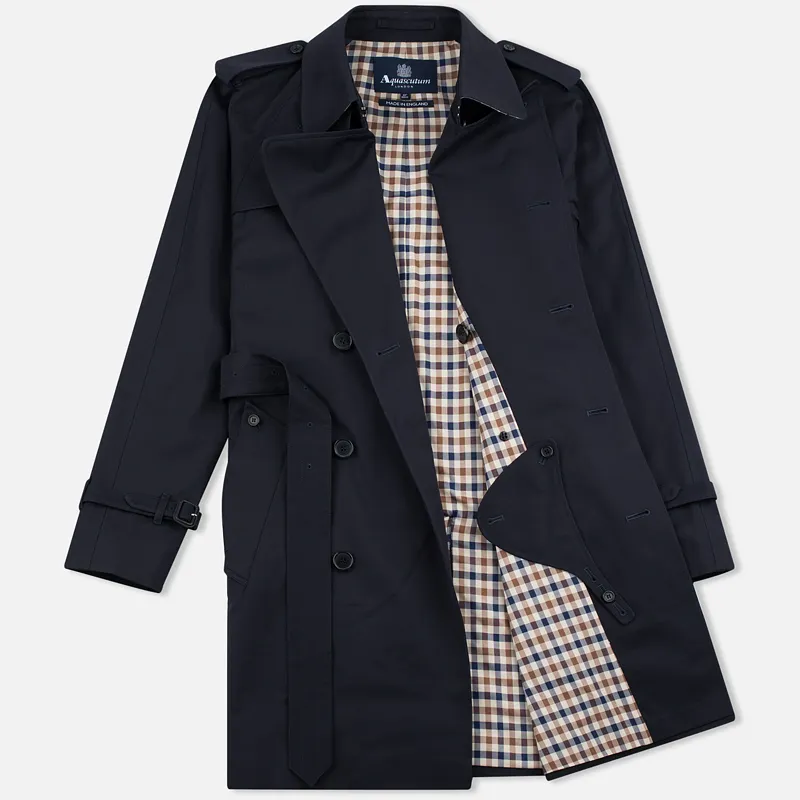 Aquascutum Мужской тренчкот Corby Double Breasted