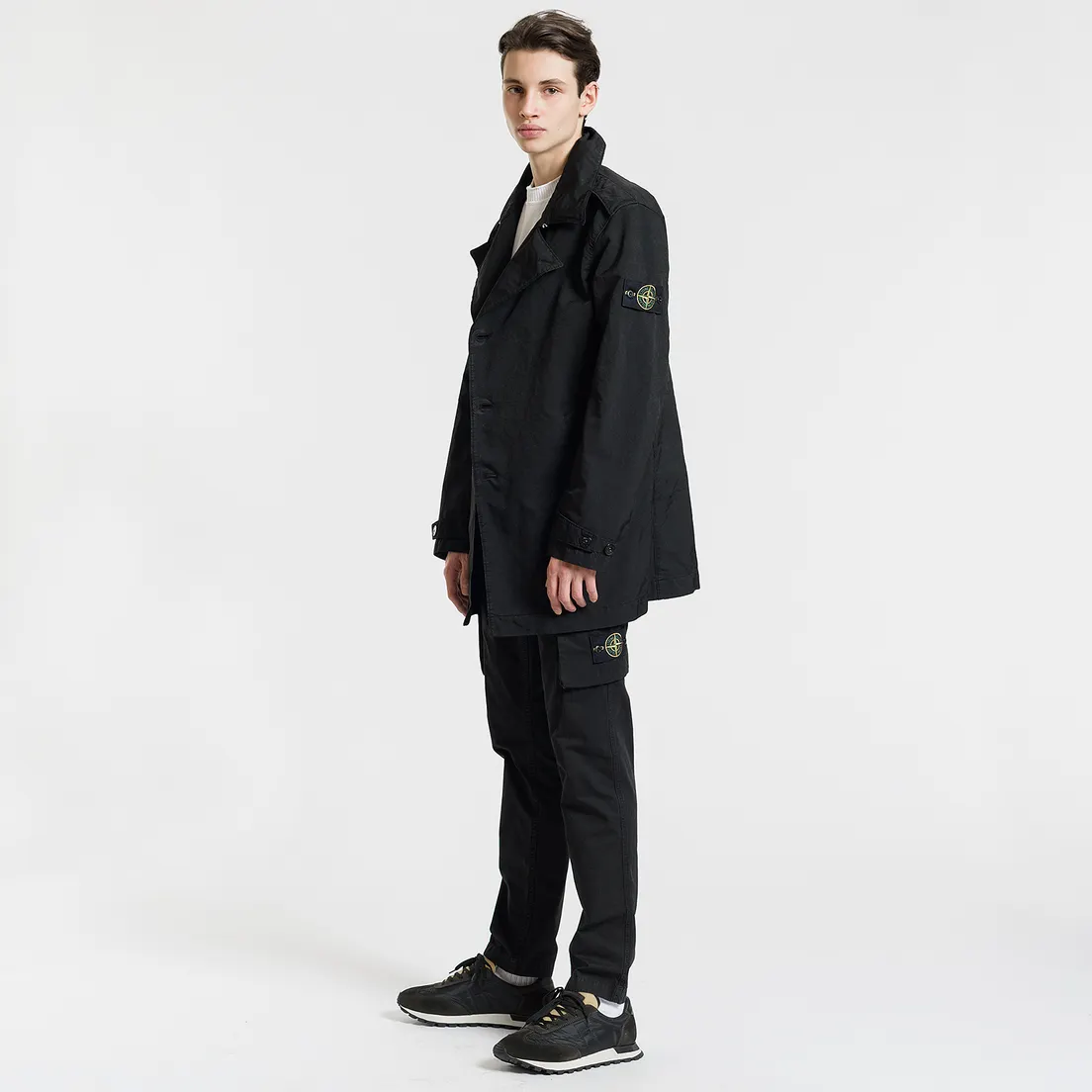 Stone Island Мужской тренчкот David TC Mid Length