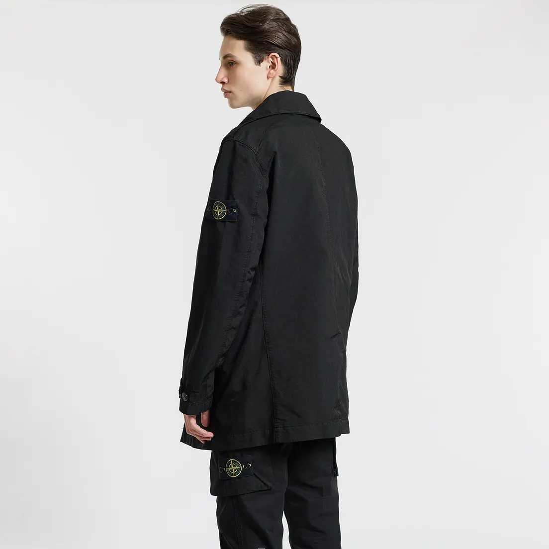 Stone Island Мужской тренчкот David TC Mid Length