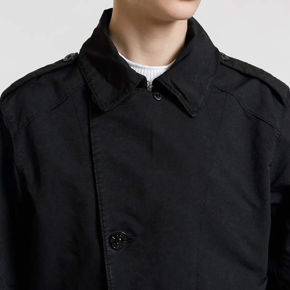 Stone Island Мужской тренчкот David TC Mid Length