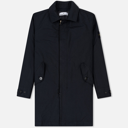 Мужской тренчкот Stone Island David-TC Primaloft Insulation Technology Navy Blue