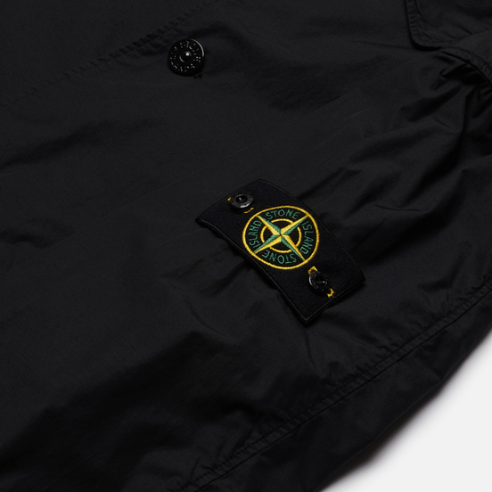 Мужской тренчкот Stone Island Naslan Light Watro Black