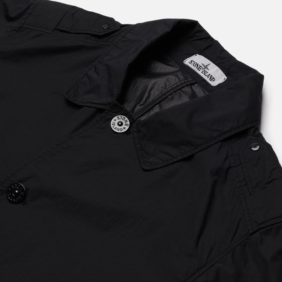 Мужской тренчкот Stone Island Naslan Light Watro Black