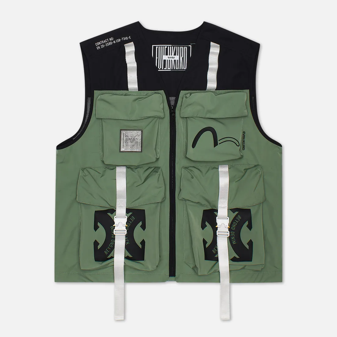 Evisu Мужской жилет Evisukuro EK Utility