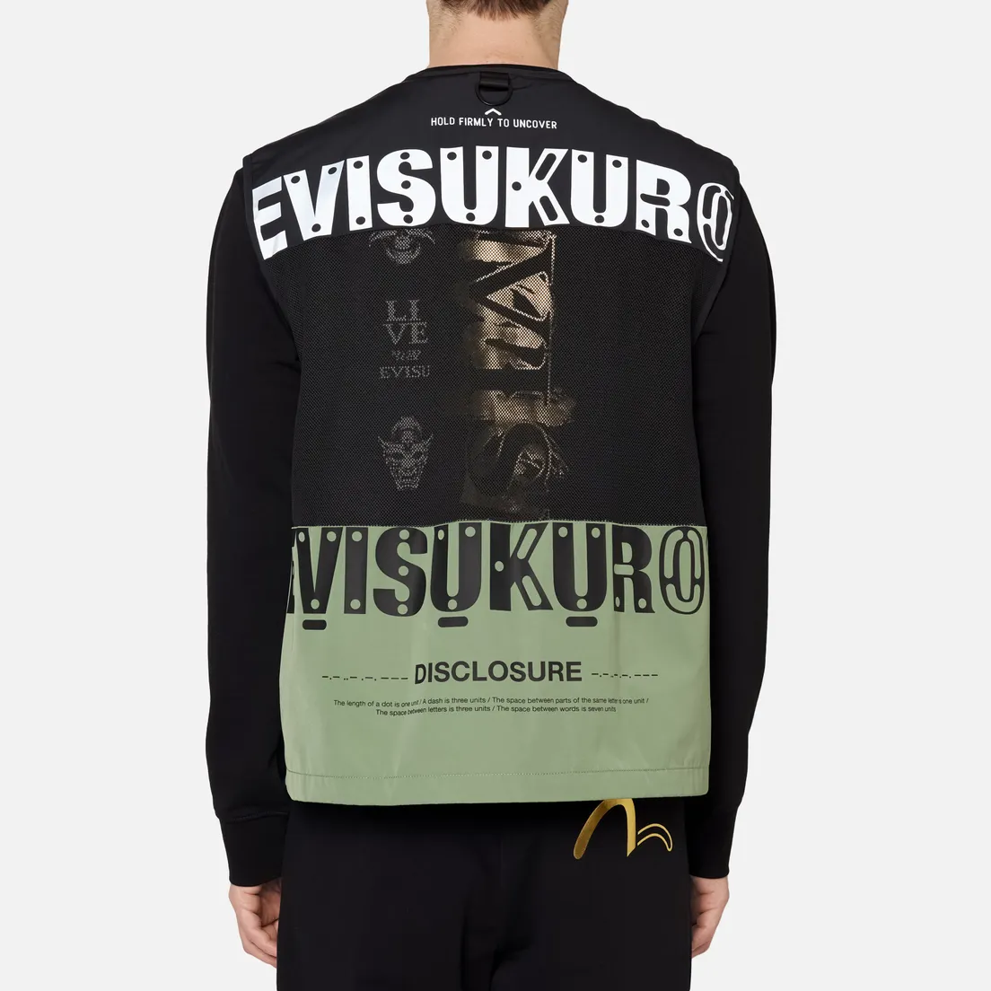 Evisu Мужской жилет Evisukuro EK Utility