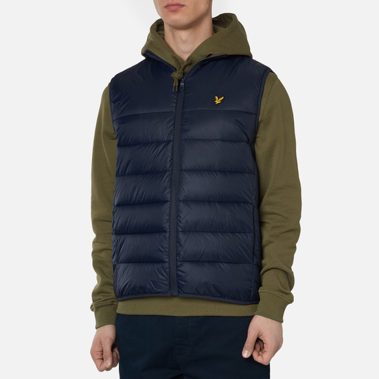 Мужской жилет Lyle & Scott Wadded Dark Navy