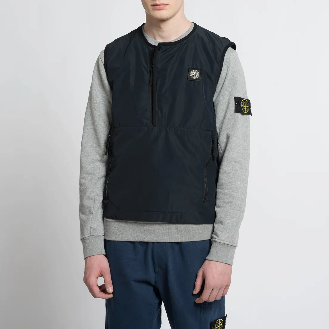 Stone Island Мужской жилет Micro Reps Primaloft Insulation Technology