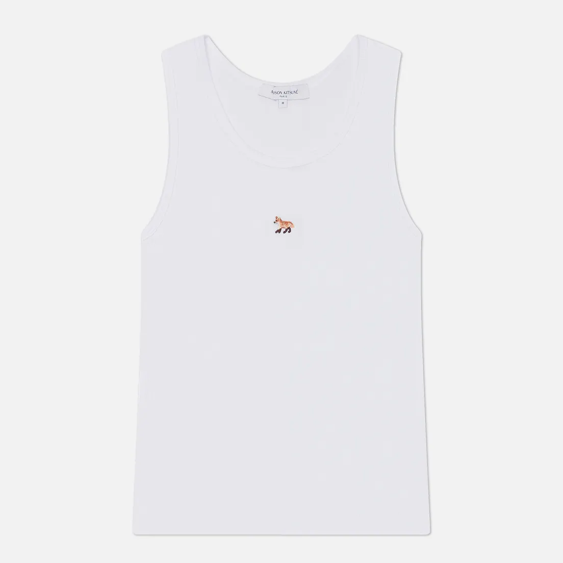 Maison Kitsune Женская майка Baby Fox Ribbed