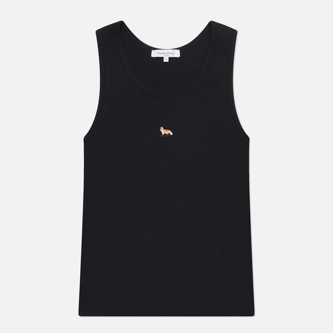 Maison Kitsune Женская майка Baby Fox Ribbed