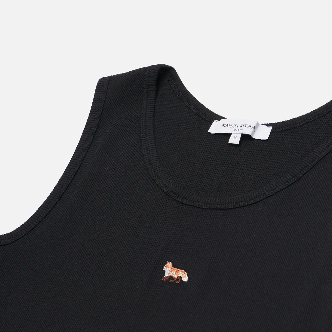 Maison Kitsune Женская майка Baby Fox Ribbed