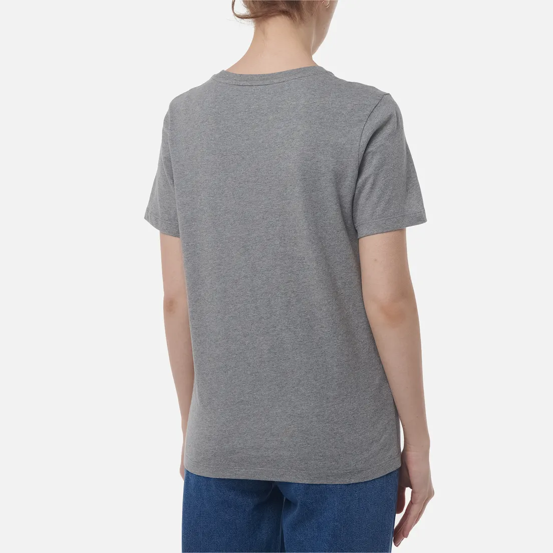 Maison Kitsune Женская футболка Baby Fox Patch Regular