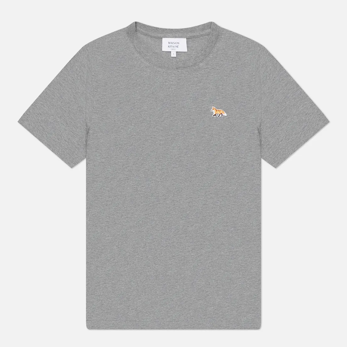 Maison Kitsune Женская футболка Baby Fox Patch Regular