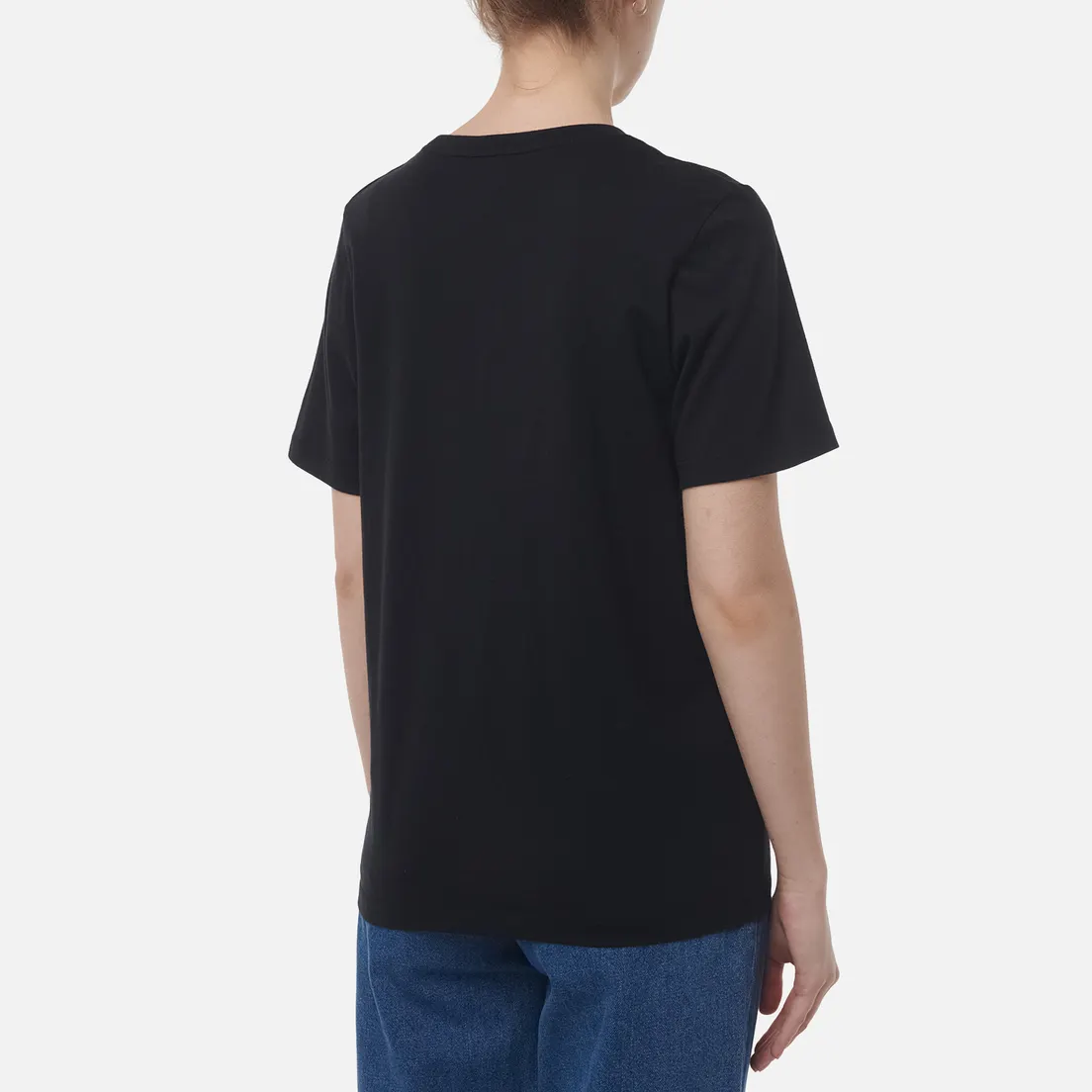Maison Kitsune Женская футболка Baby Fox Patch Regular