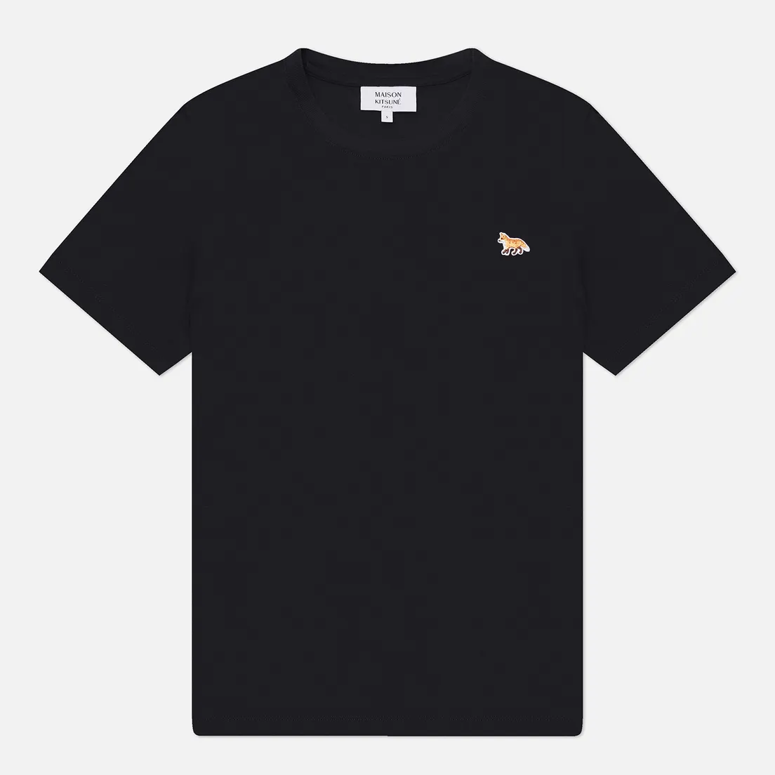 Maison Kitsune Женская футболка Baby Fox Patch Regular