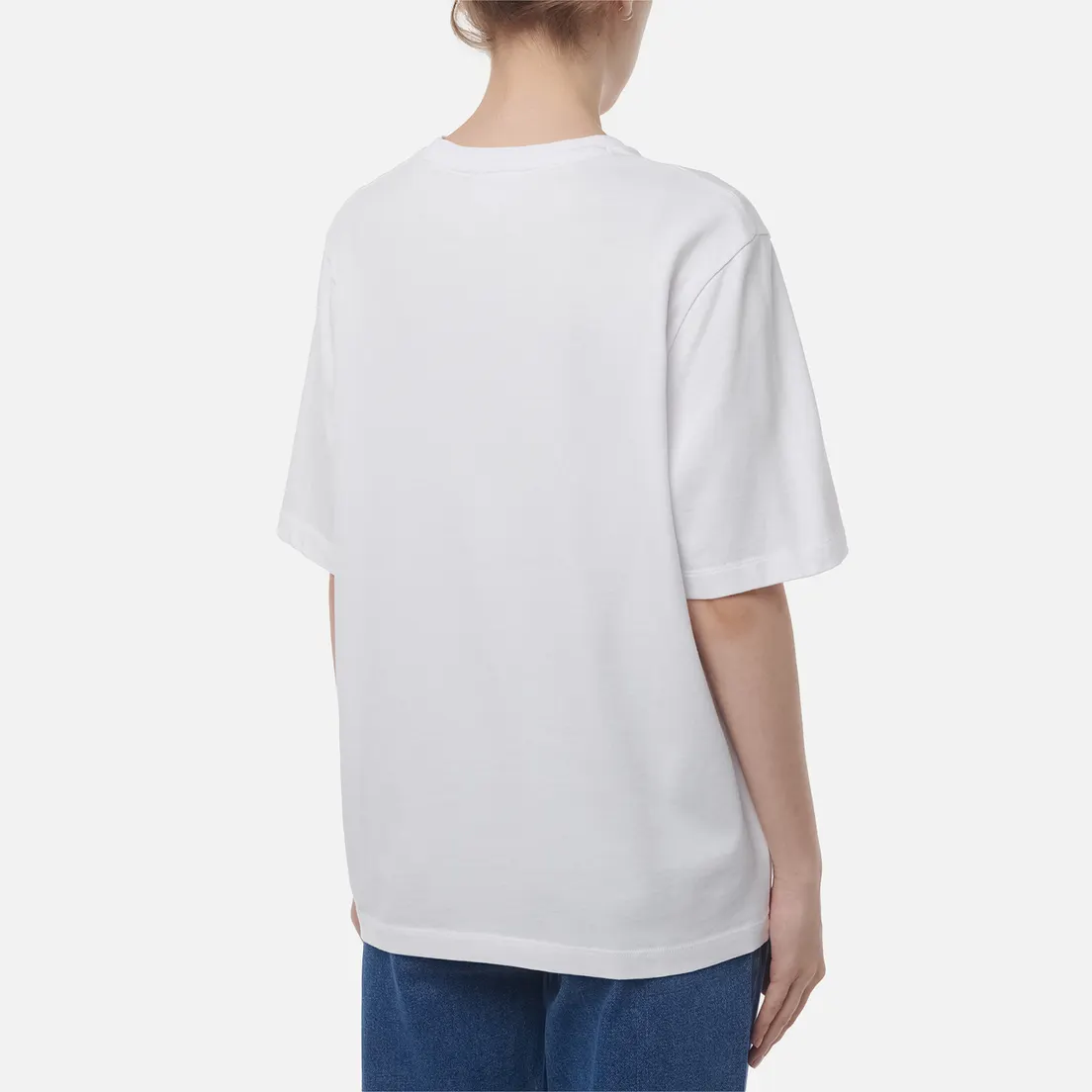 Maison Kitsune Женская футболка Bold Fox Head Patch Comfort