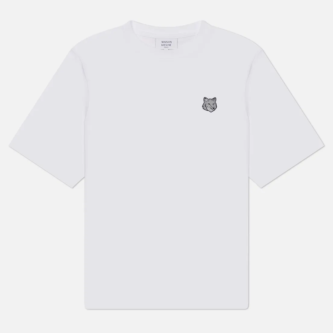 Maison Kitsune Женская футболка Bold Fox Head Patch Comfort