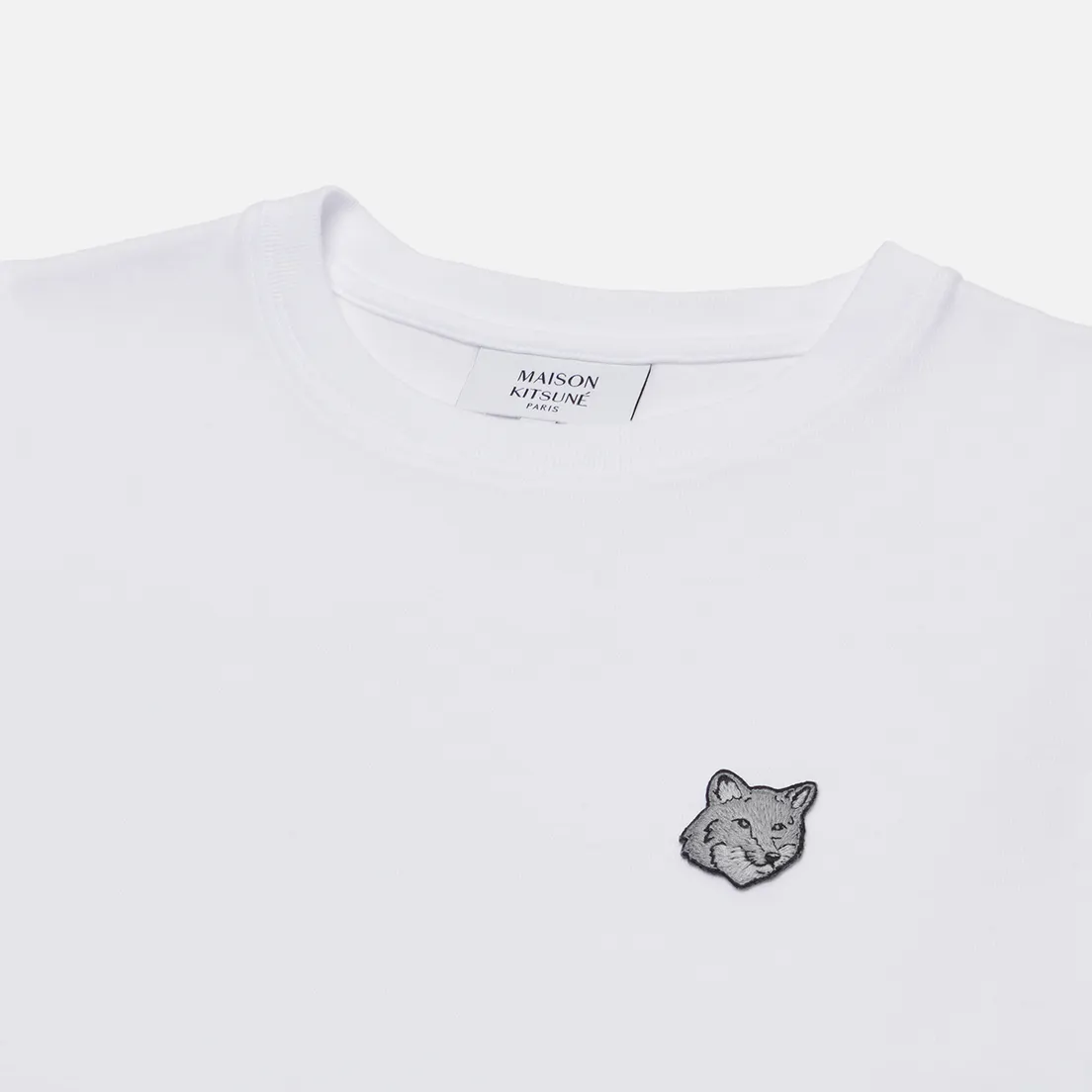 Maison Kitsune Женская футболка Bold Fox Head Patch Comfort