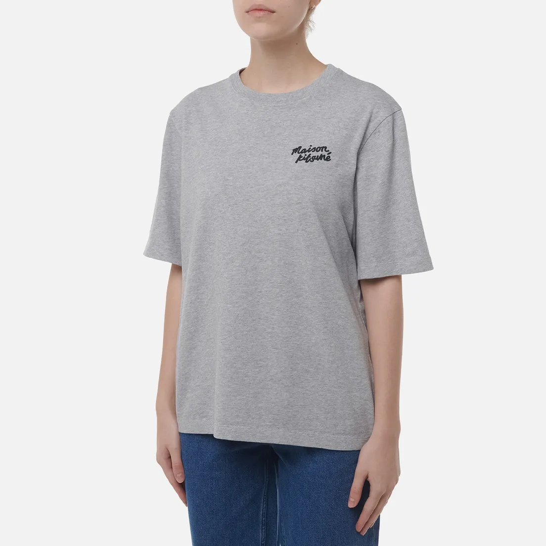Maison Kitsune Женская футболка Maison Kitsune Handwriting Comfort