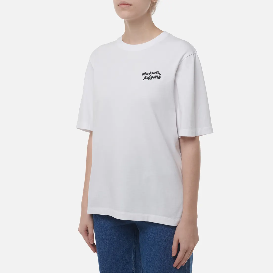 Maison Kitsune Женская футболка Maison Kitsune Handwriting Comfort