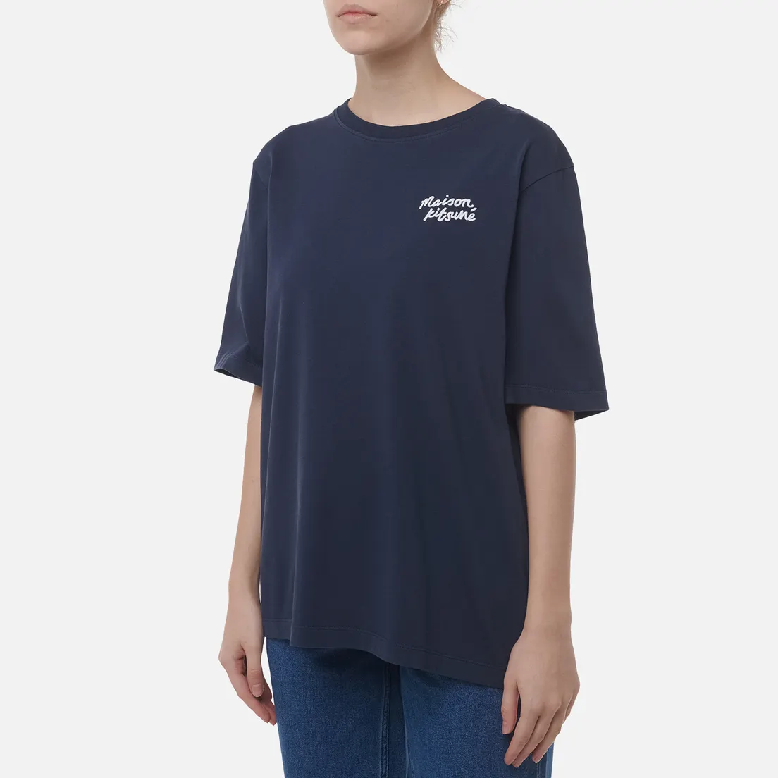 Maison Kitsune Женская футболка Maison Kitsune Handwriting Comfort