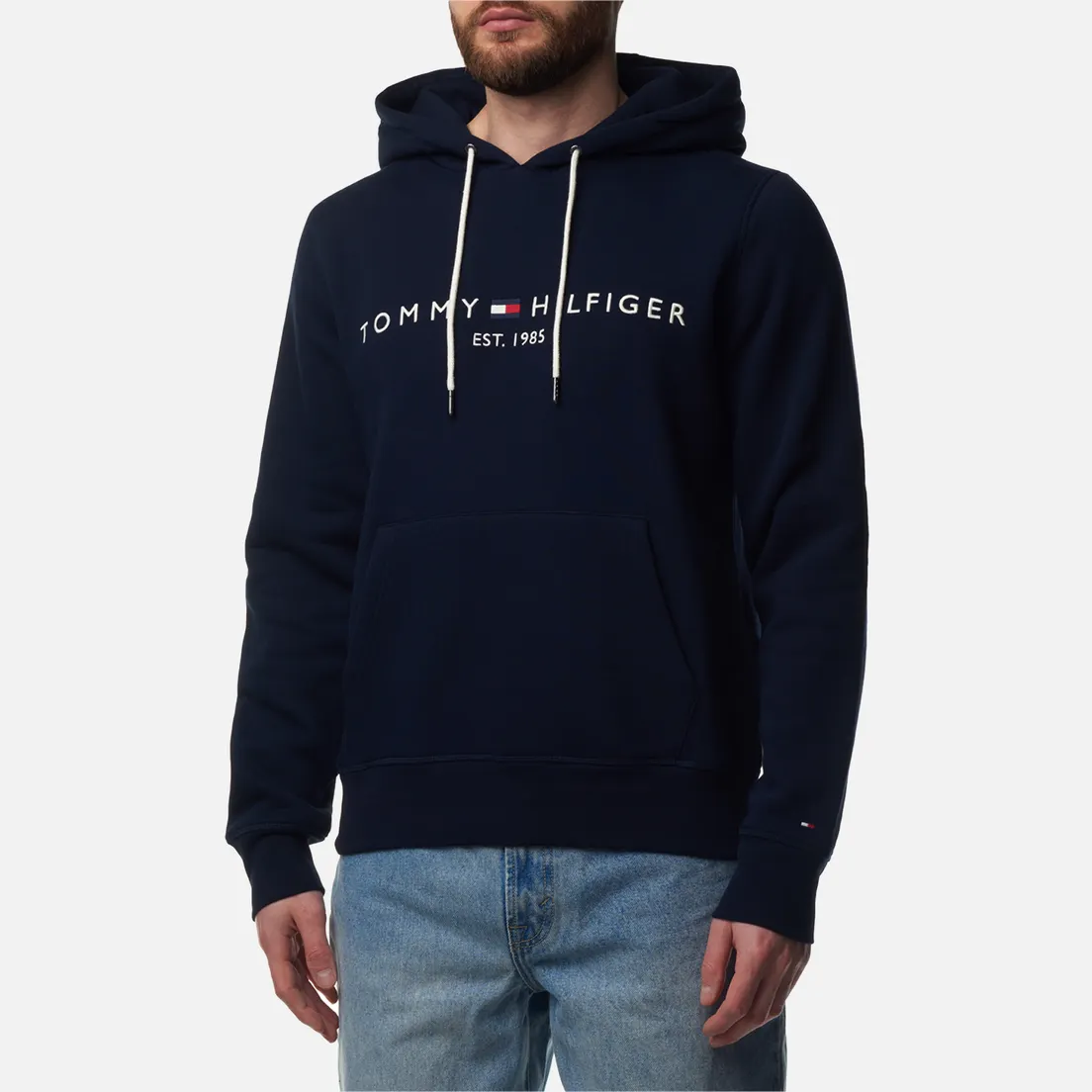 Tommy Hilfiger Мужская толстовка Core Tommy Logo Hoodie
