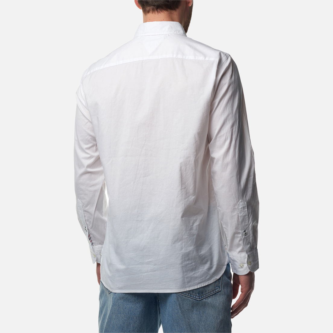 Tommy Hilfiger Мужская рубашка Core Flex Poplin Regular Fit