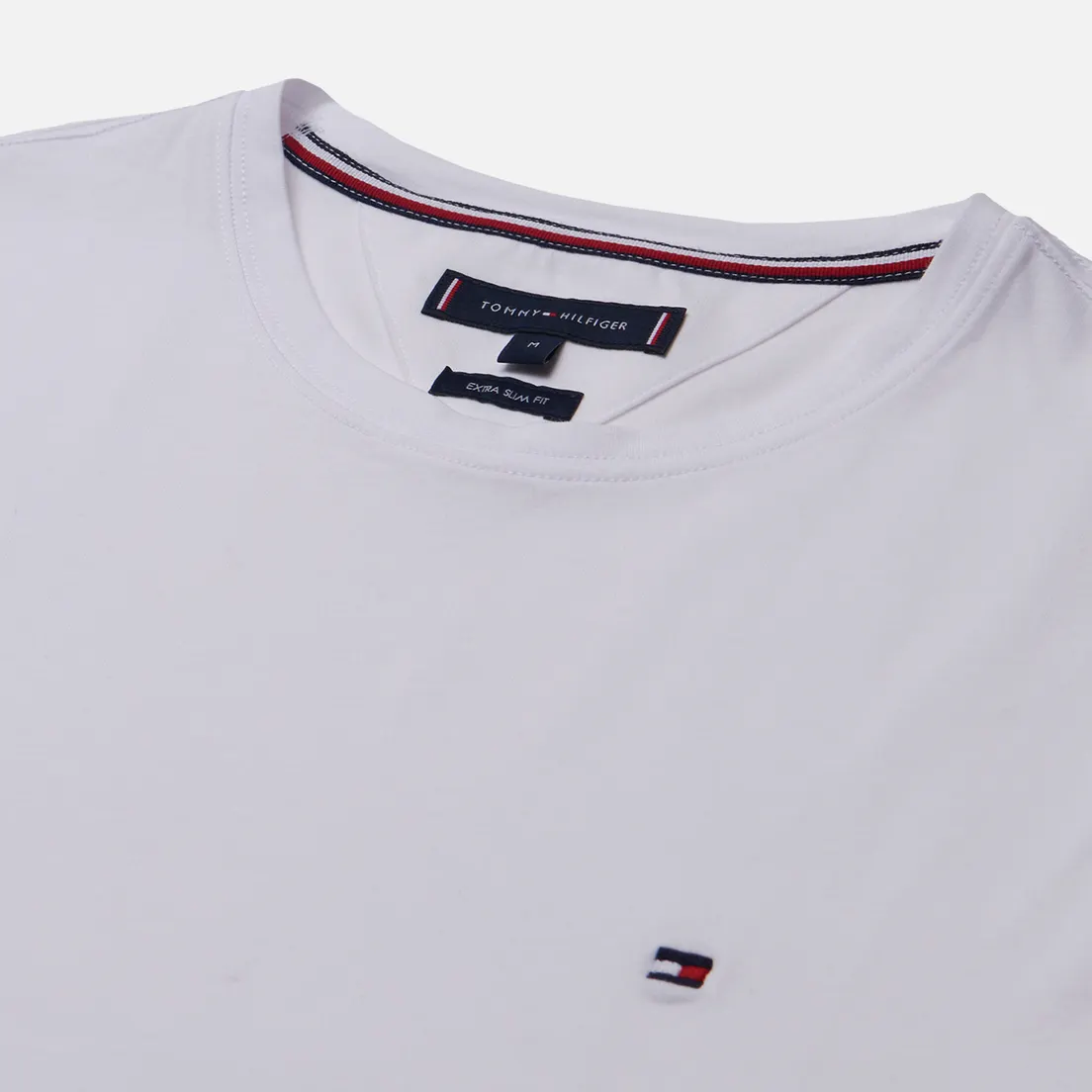 Tommy Hilfiger Мужская футболка Core Stretch Slim Crew Neck