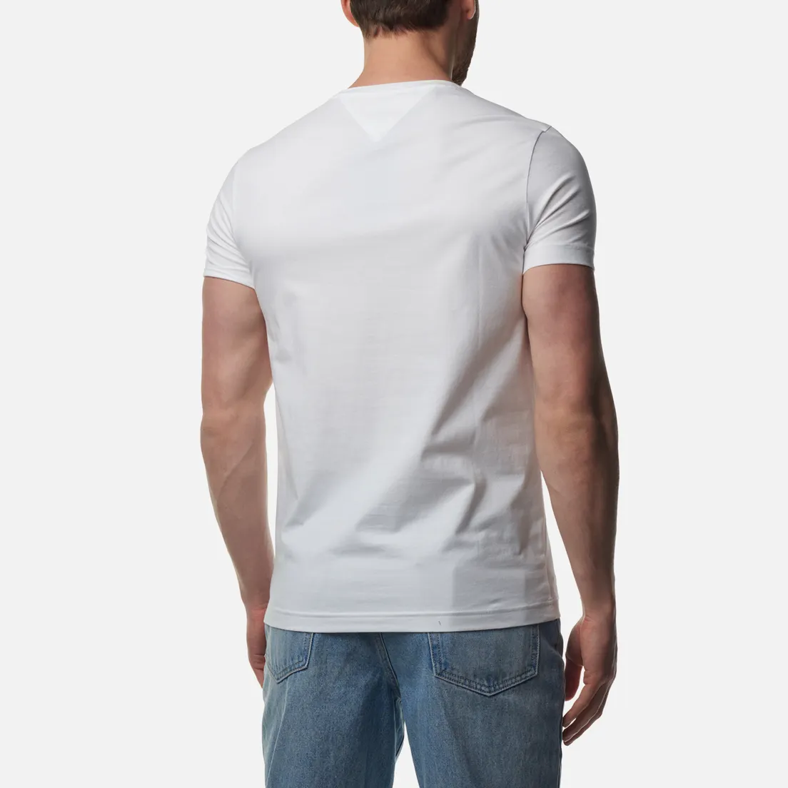 Tommy Hilfiger Мужская футболка Core Stretch Slim Crew Neck