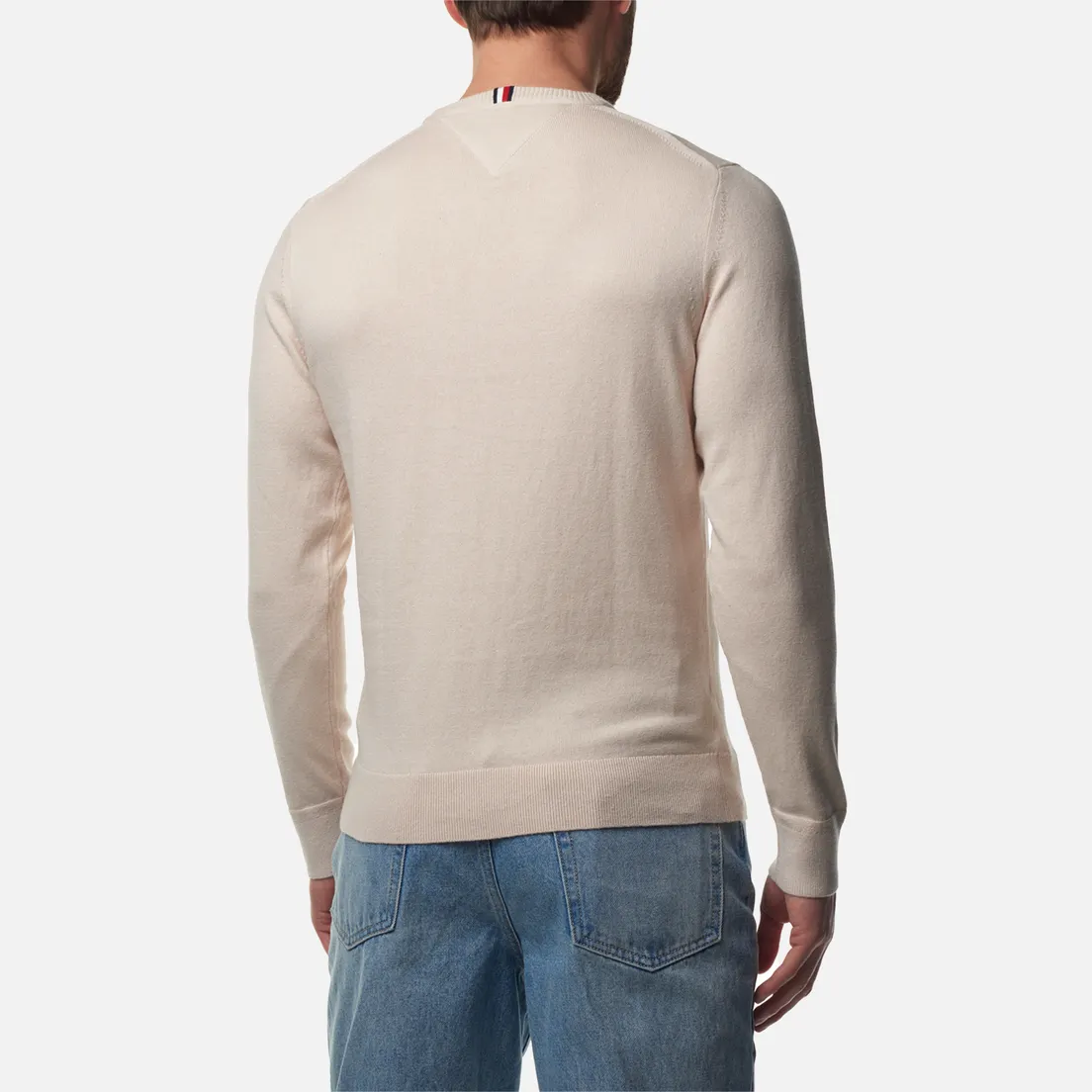 Tommy Hilfiger Мужской свитер Pima Organic Cotton Cashmere Crew Neck