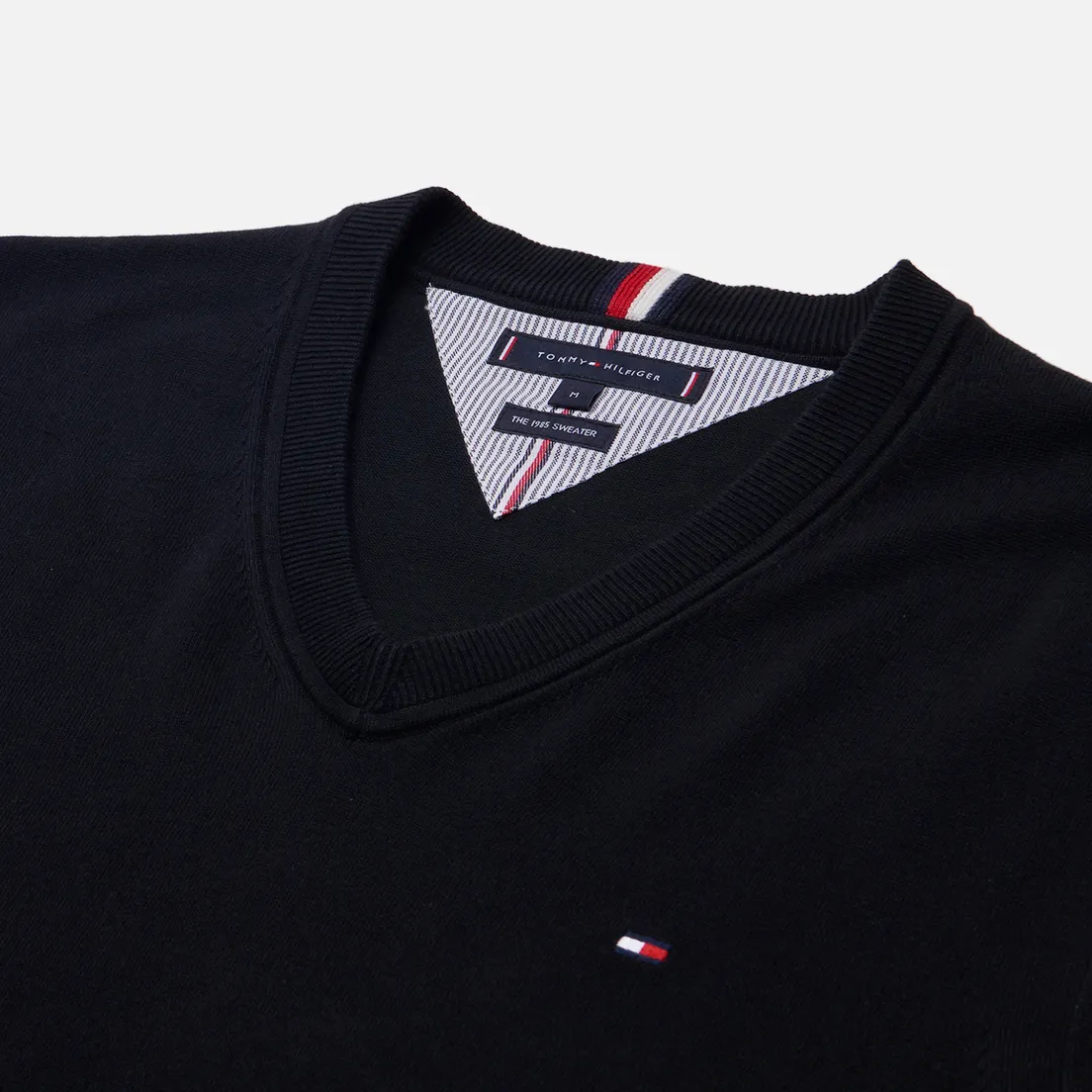 Tommy Hilfiger Мужской свитер 1985 V-Neck