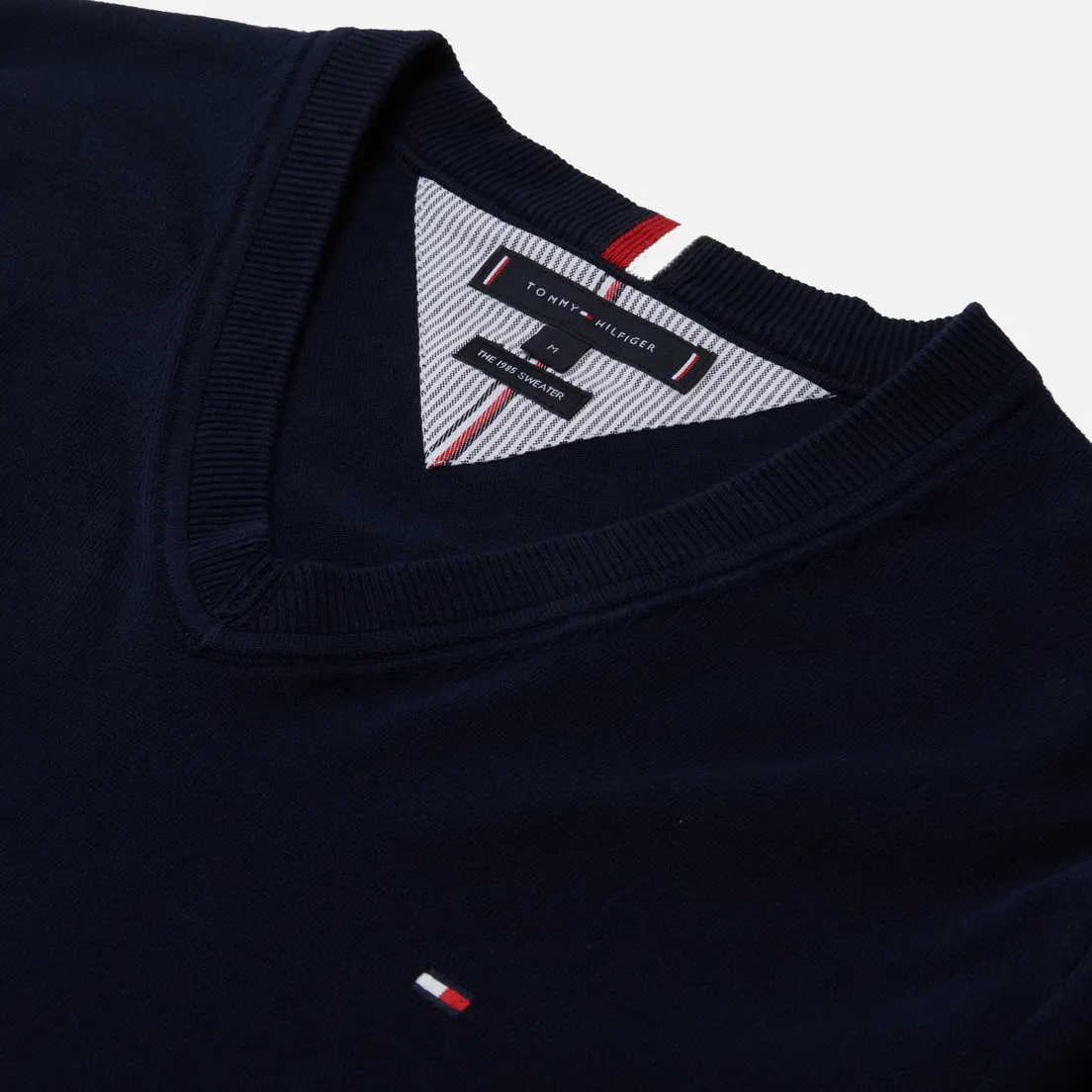 Tommy Hilfiger Мужской свитер 1985 V-Neck
