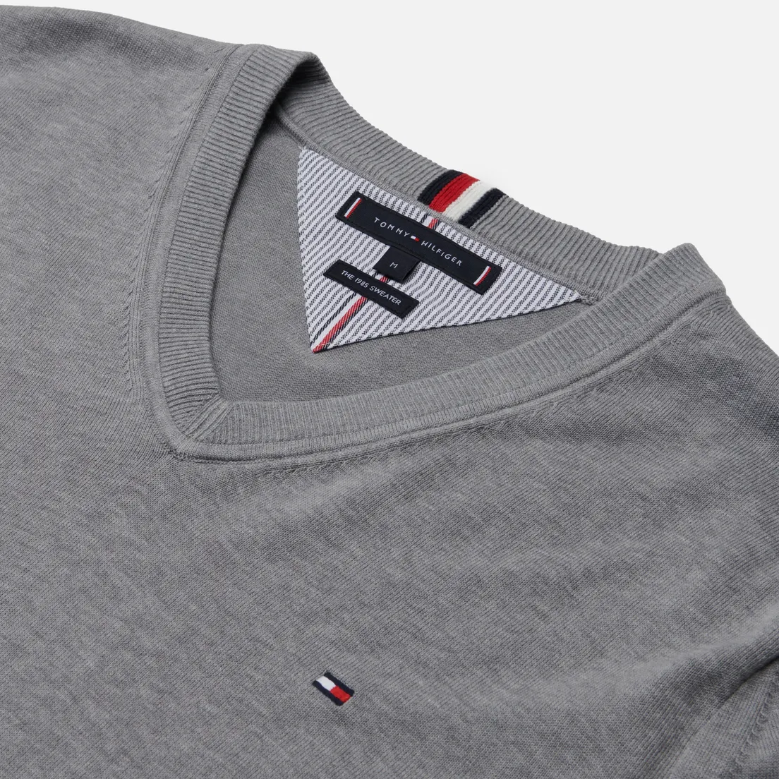 Tommy Hilfiger Мужской свитер 1985 V-Neck