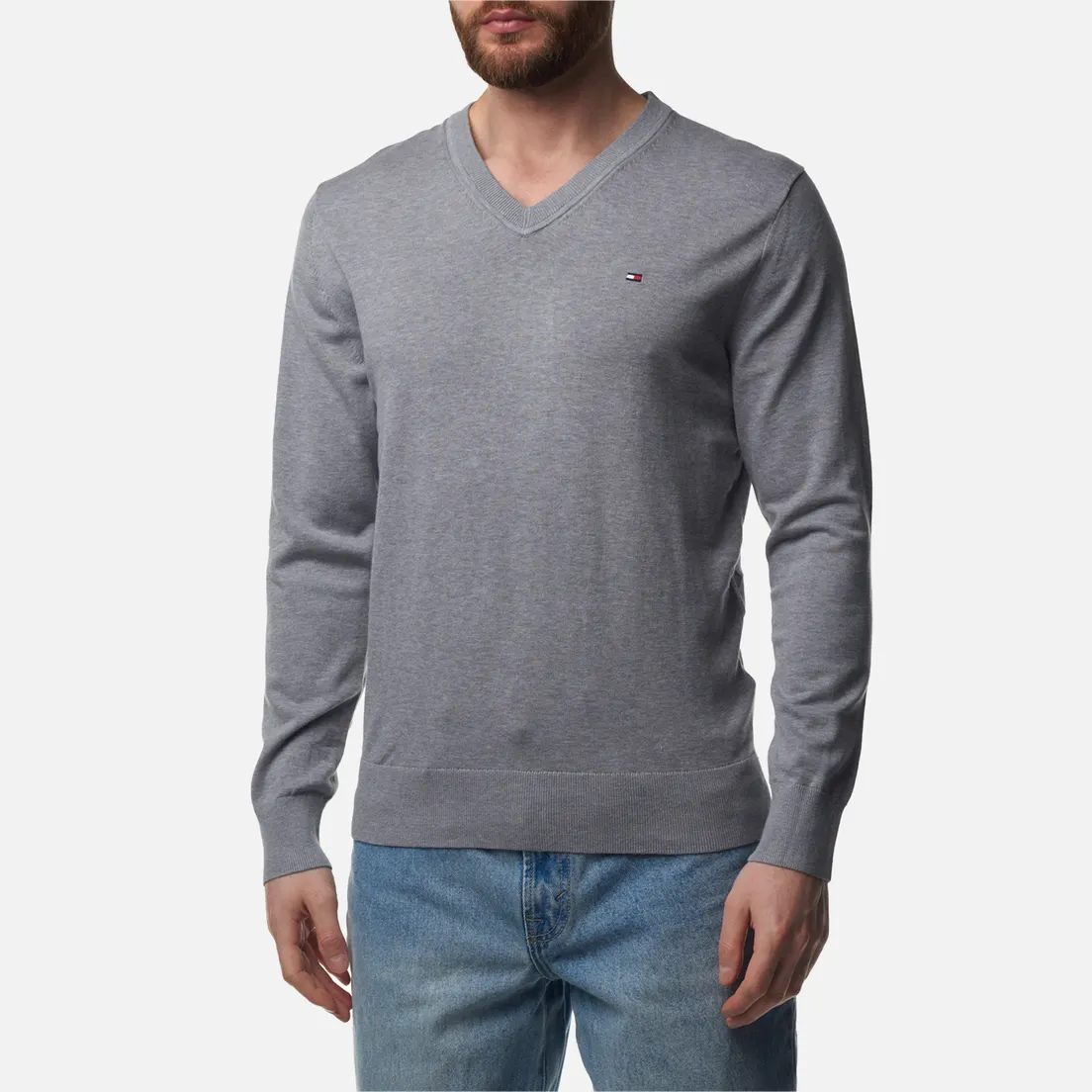 Tommy Hilfiger Мужской свитер 1985 V-Neck