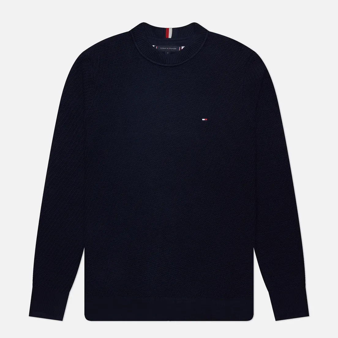 Tommy Hilfiger Мужской свитер Rectangular Structure Crew Neck