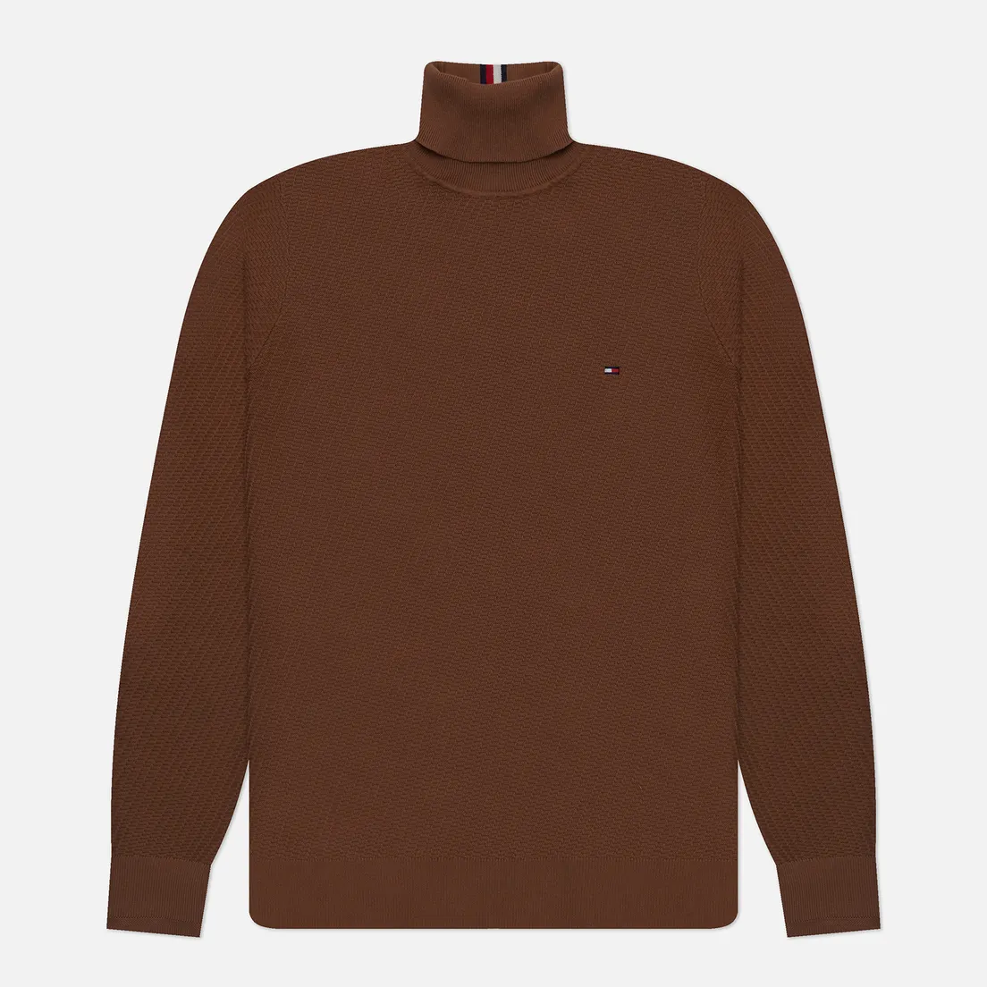 Tommy Hilfiger Мужской свитер Rectangular Structure Roll Neck