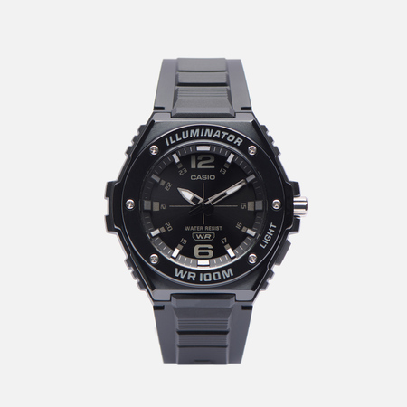 фото Наручные часы casio collection mwa-100hb-1a, цвет чёрный