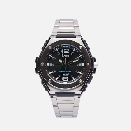 фото Наручные часы casio collection mwa-100hd-1a, цвет серебряный