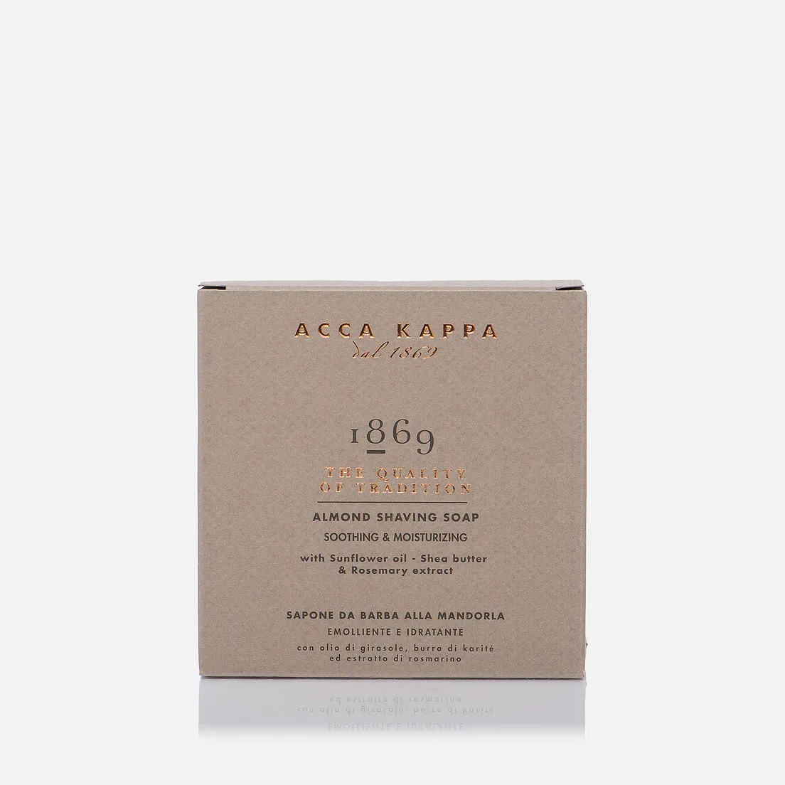 Acca Kappa Мыло для бритья 1869 Sunflower Oil And Shea Butter