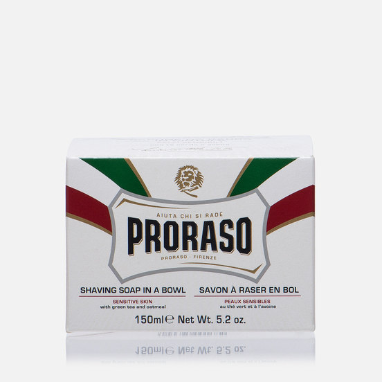 Мыло для бритья Proraso Sensitive Skin Green Tea And Oatmeal 150ml