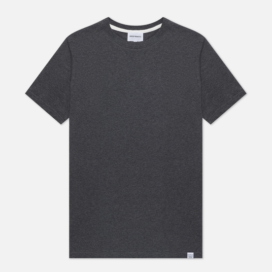 Мужская футболка Norse Projects Niels Standard Charcoal Melange