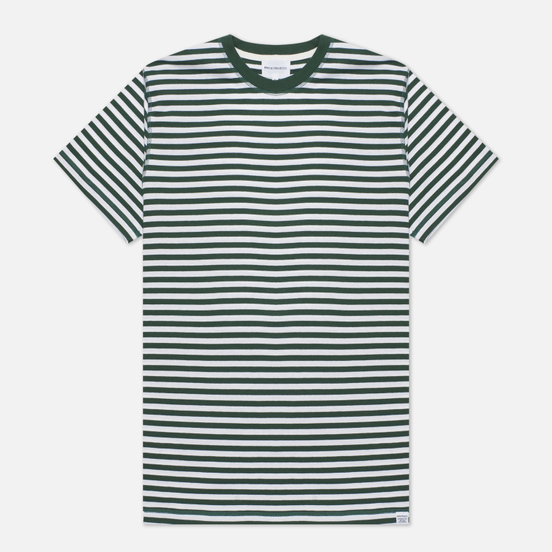 Мужская футболка Norse Projects Niels Classic Stripe Dartmouth Green