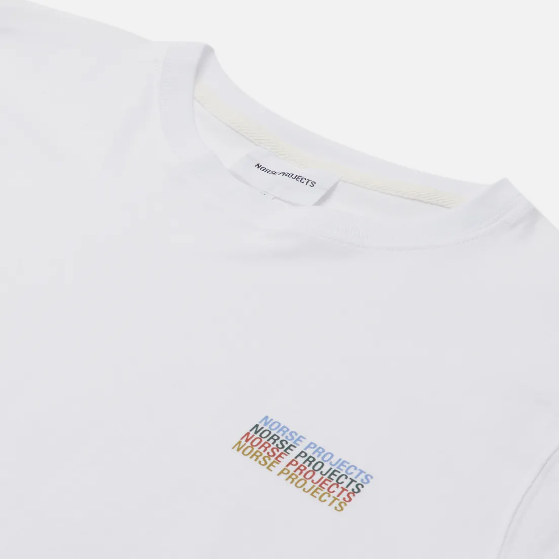 Norse Projects Мужская футболка Niels Logo Stack