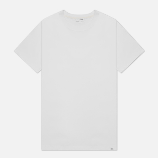Мужская футболка Norse Projects Niels Standard Regular Fit White